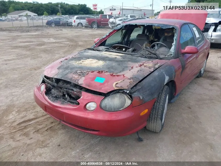 1999 Ford Taurus Se/Se-Ne VIN: 1FAFP53U3XG253144 Lot: 40064538