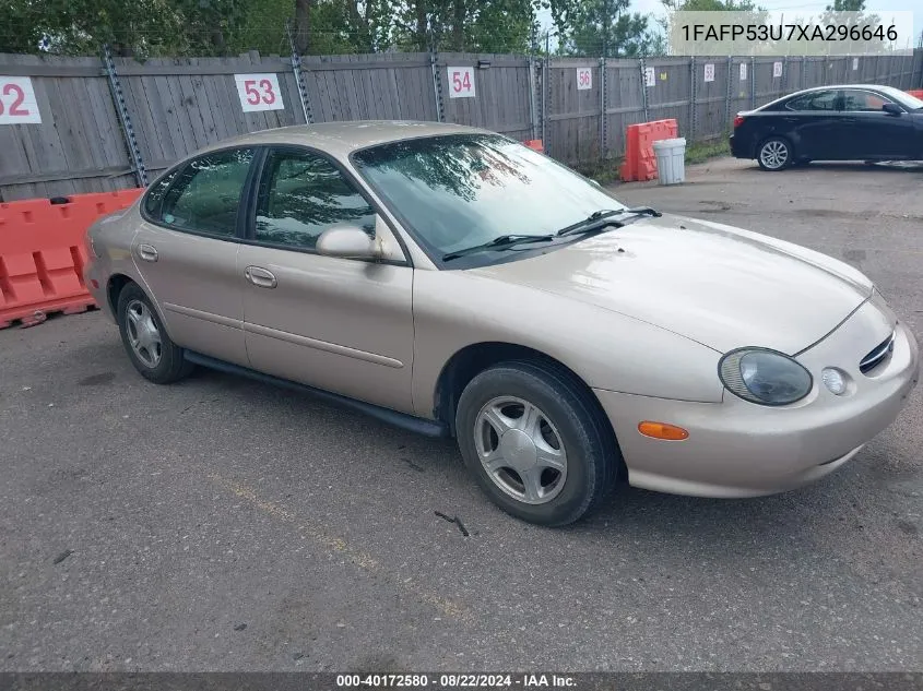 1999 Ford Taurus Se/Se-Ne VIN: 1FAFP53U7XA296646 Lot: 40172580