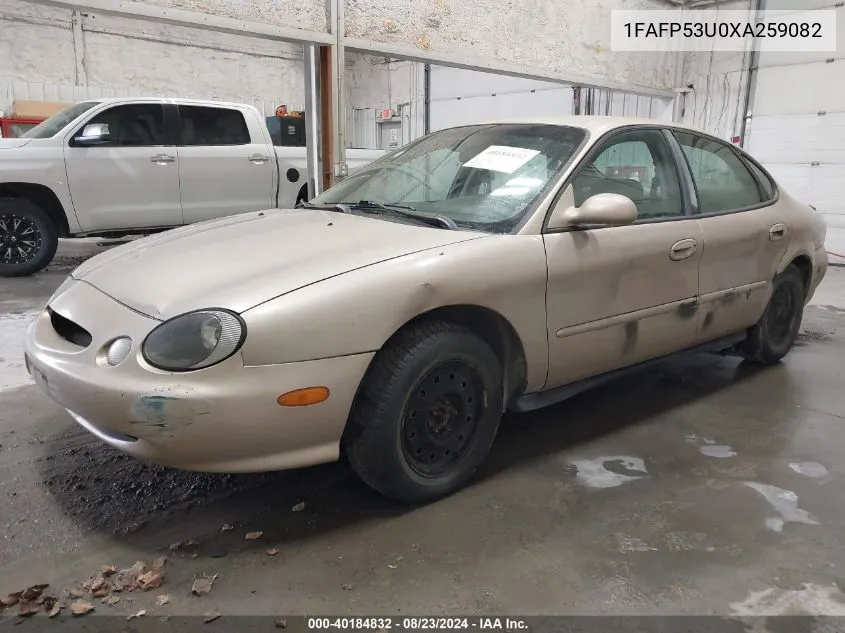 1999 Ford Taurus Se/Se-Ne VIN: 1FAFP53U0XA259082 Lot: 40184832