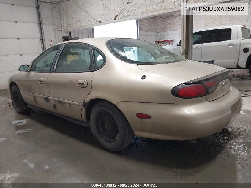 1FAFP53U0XA259082 1999 Ford Taurus Se/Se-Ne