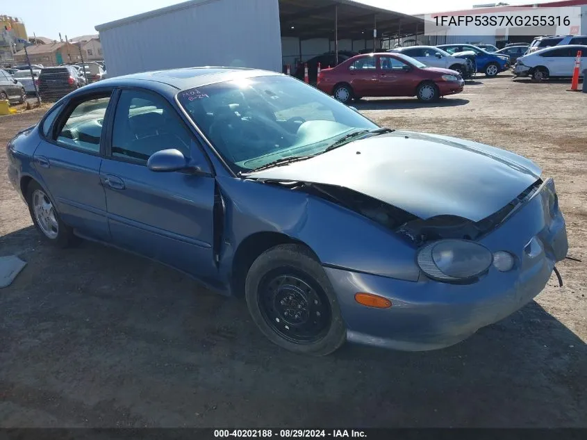 1999 Ford Taurus Se/Se-Ne VIN: 1FAFP53S7XG255316 Lot: 40202188