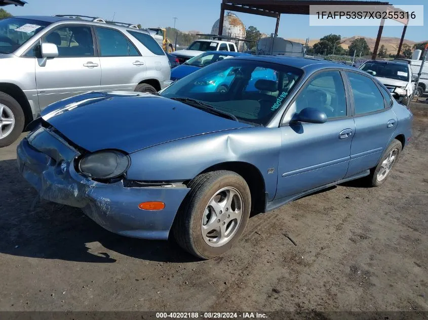 1999 Ford Taurus Se/Se-Ne VIN: 1FAFP53S7XG255316 Lot: 40202188