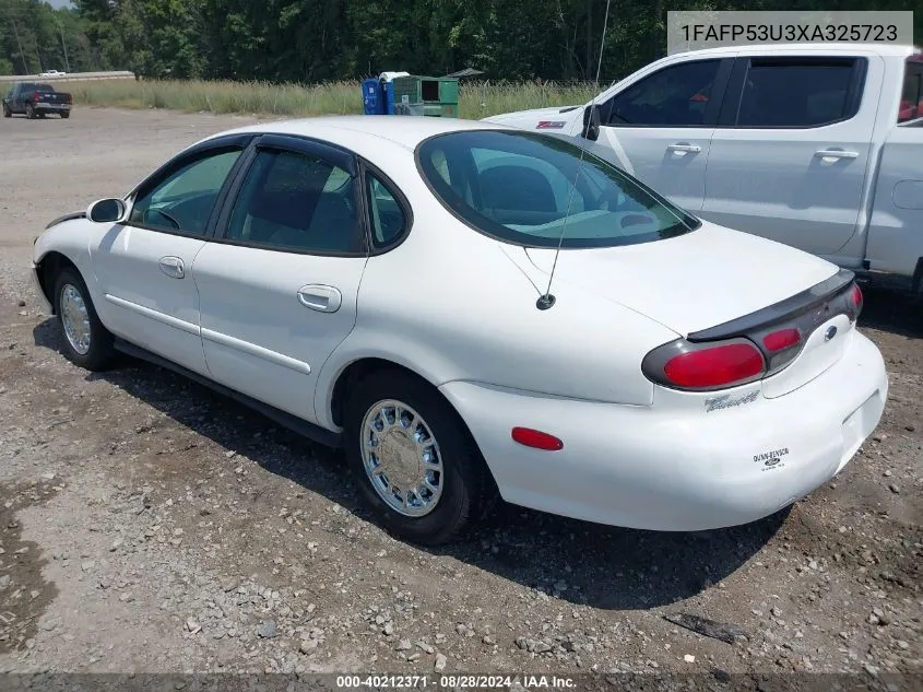 1999 Ford Taurus Se/Se-Ne VIN: 1FAFP53U3XA325723 Lot: 40212371