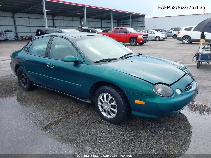 1999 Ford Taurus Se/Se-Ne VIN: 1FAFP53U6XG267636 Lot: 40215183