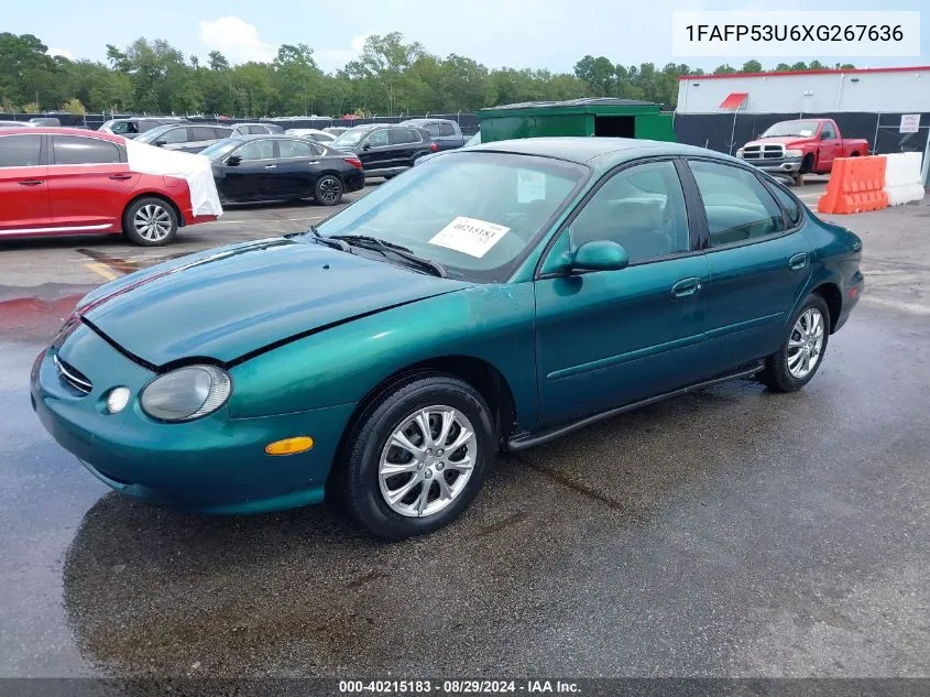 1999 Ford Taurus Se/Se-Ne VIN: 1FAFP53U6XG267636 Lot: 40215183