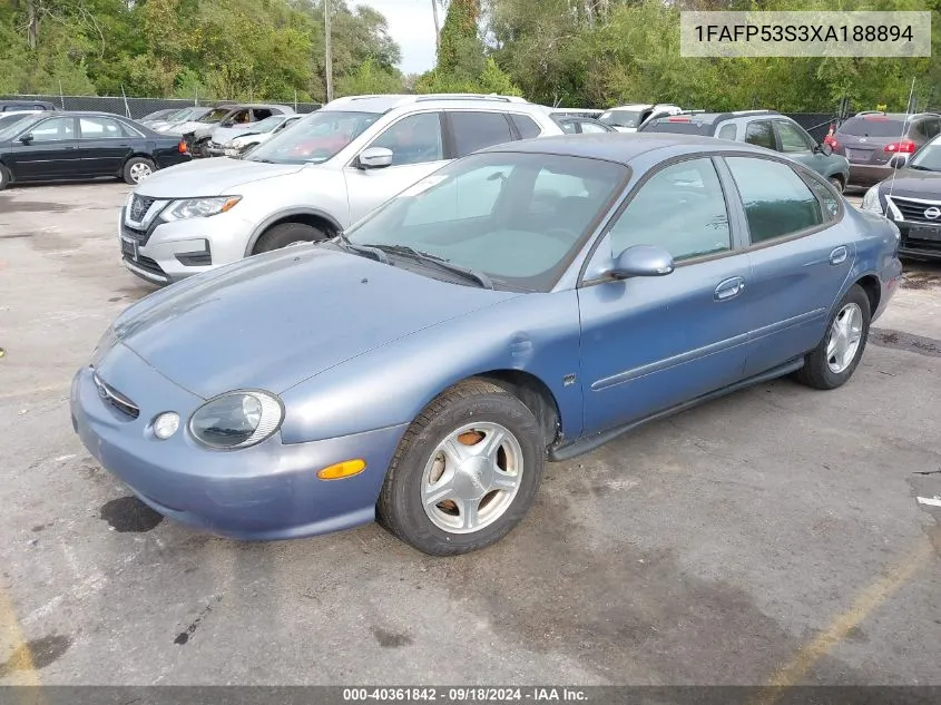 1999 Ford Taurus Se/Comfort/Sport VIN: 1FAFP53S3XA188894 Lot: 40361842