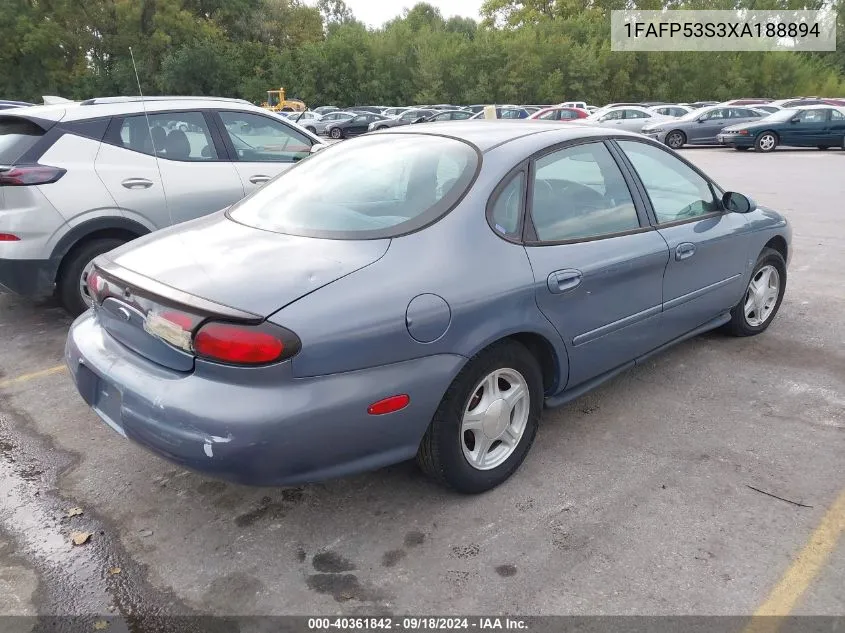 1999 Ford Taurus Se/Comfort/Sport VIN: 1FAFP53S3XA188894 Lot: 40361842