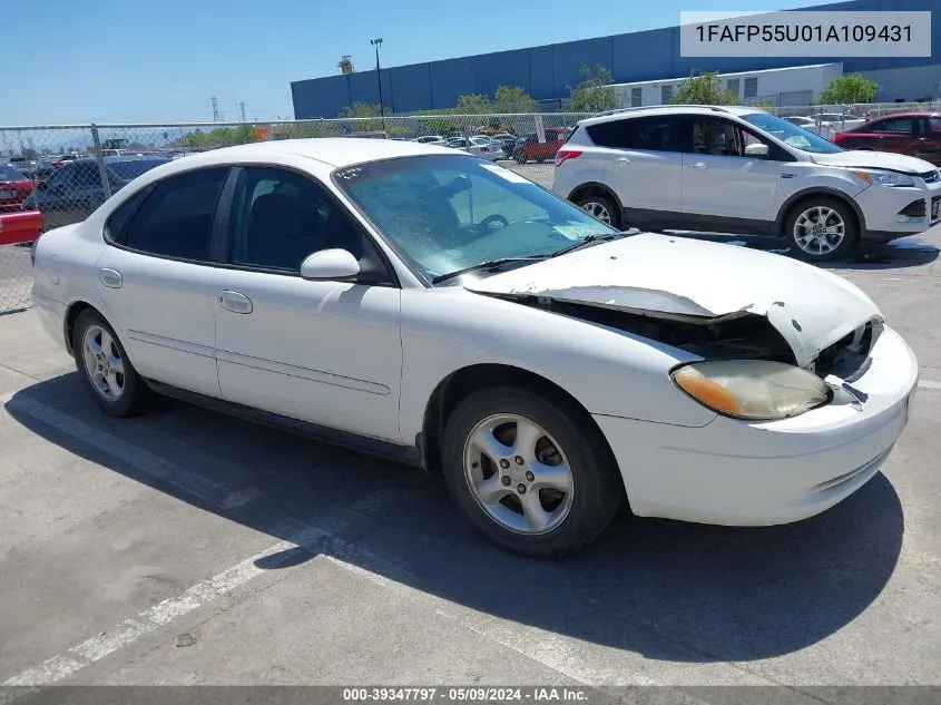 2001 Ford Taurus Ses VIN: 1FAFP55U01A109431 Lot: 39347797