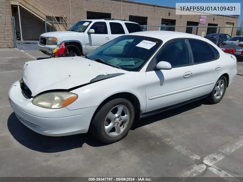 1FAFP55U01A109431 2001 Ford Taurus Ses