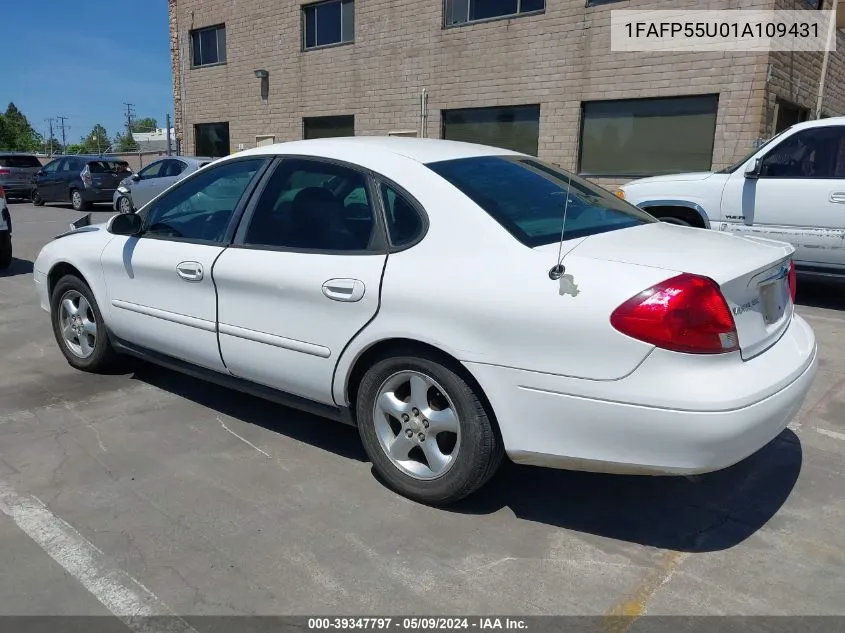 1FAFP55U01A109431 2001 Ford Taurus Ses