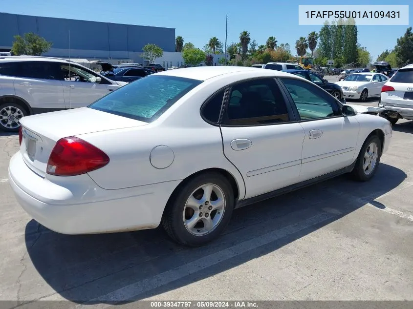 1FAFP55U01A109431 2001 Ford Taurus Ses