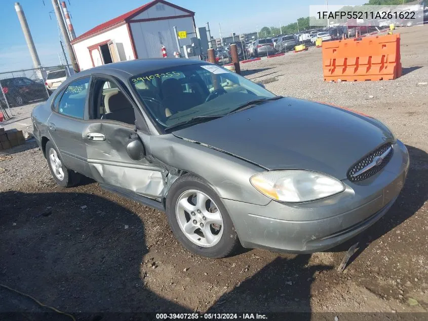 1FAFP55211A261622 2001 Ford Taurus Ses