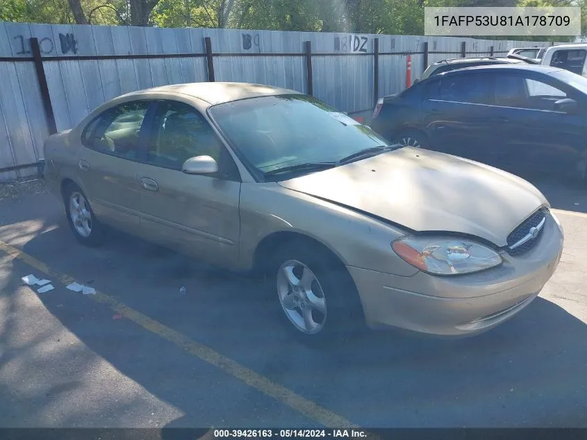 1FAFP53U81A178709 2001 Ford Taurus Se