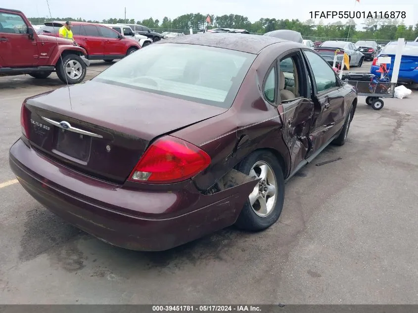 1FAFP55U01A116878 2001 Ford Taurus Ses