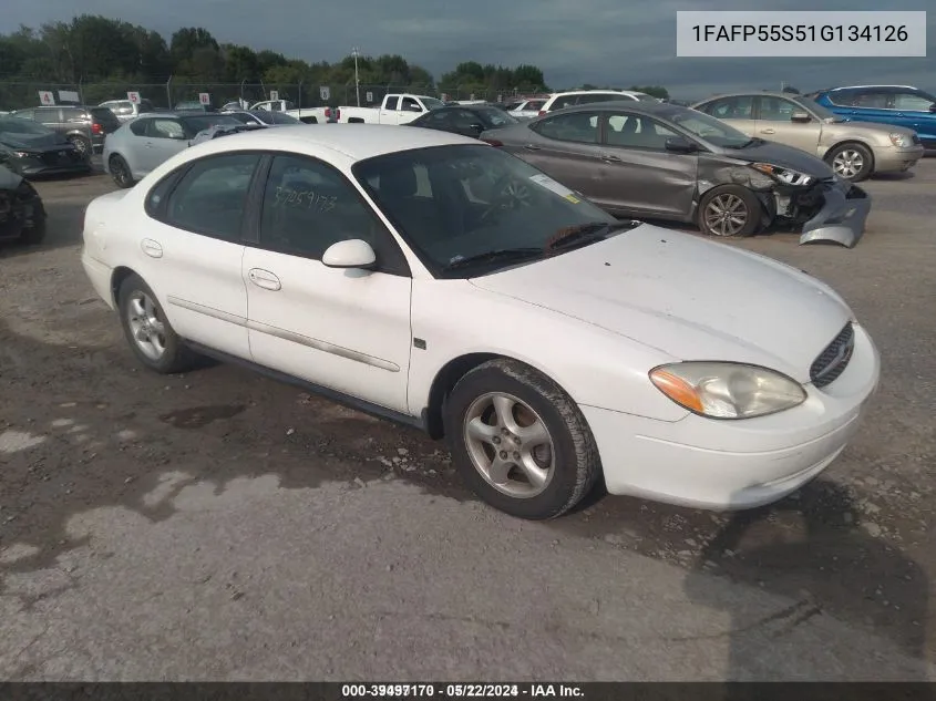 2001 Ford Taurus Ses VIN: 1FAFP55S51G134126 Lot: 39497170