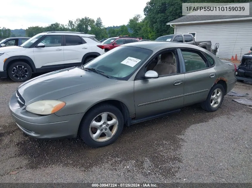 1FAFP55U11G159039 2001 Ford Taurus Ses