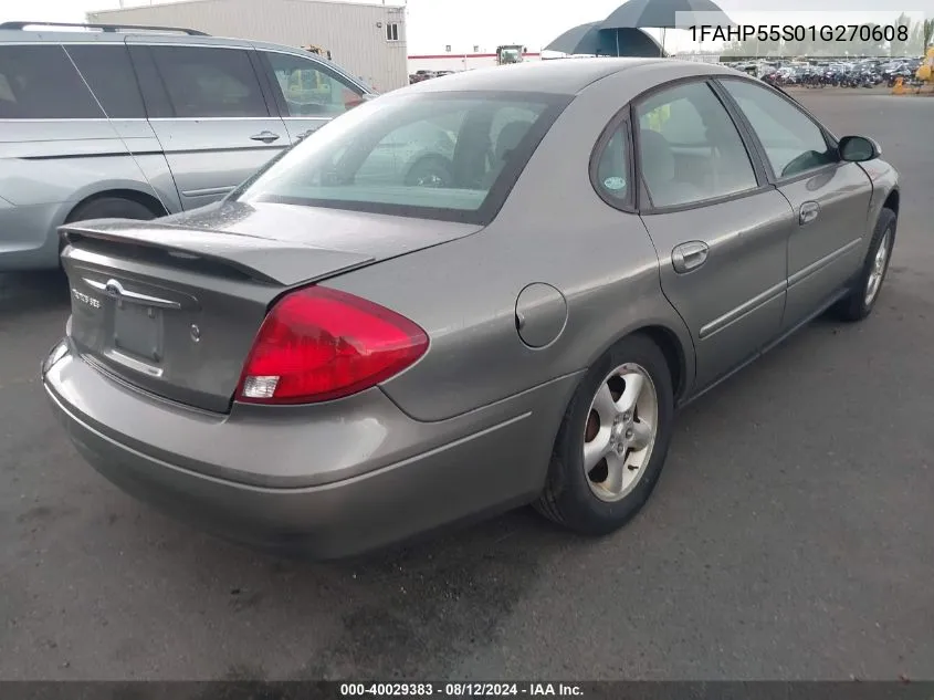 1FAHP55S01G270608 2001 Ford Taurus Ses