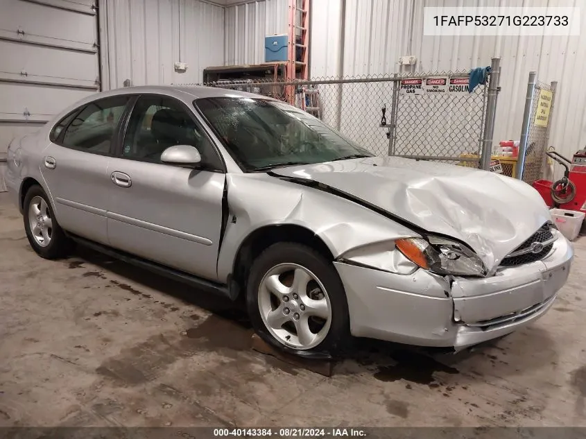 2001 Ford Taurus Se VIN: 1FAFP53271G223733 Lot: 40143384