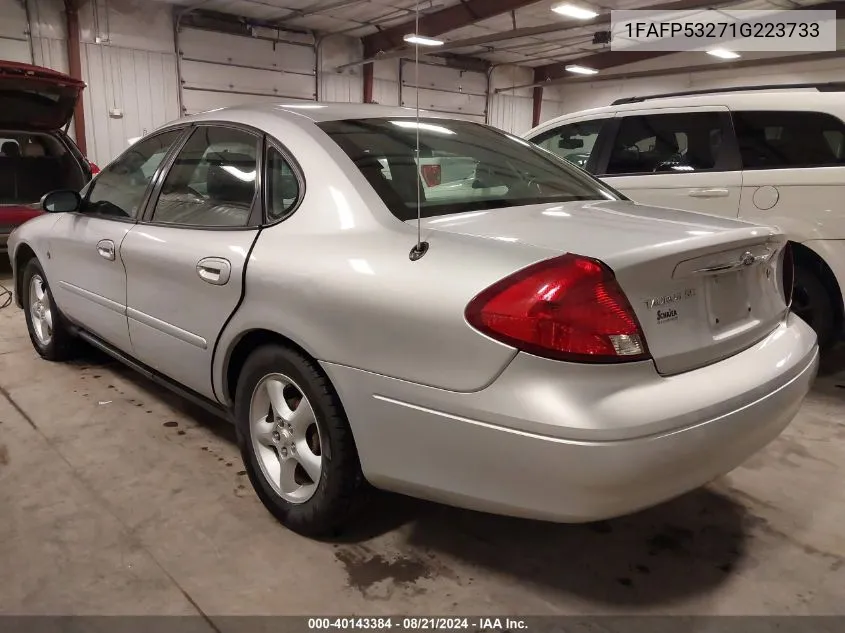 2001 Ford Taurus Se VIN: 1FAFP53271G223733 Lot: 40143384