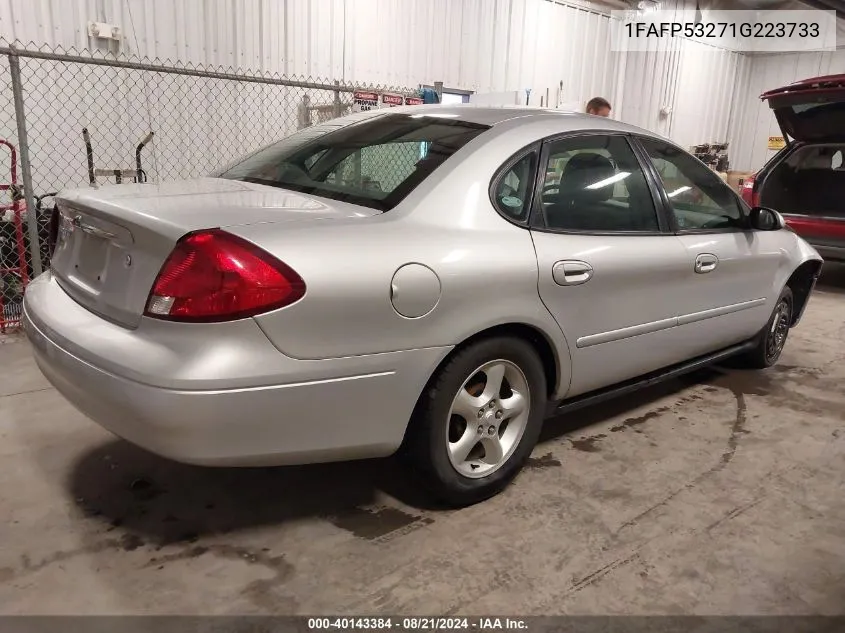 2001 Ford Taurus Se VIN: 1FAFP53271G223733 Lot: 40143384