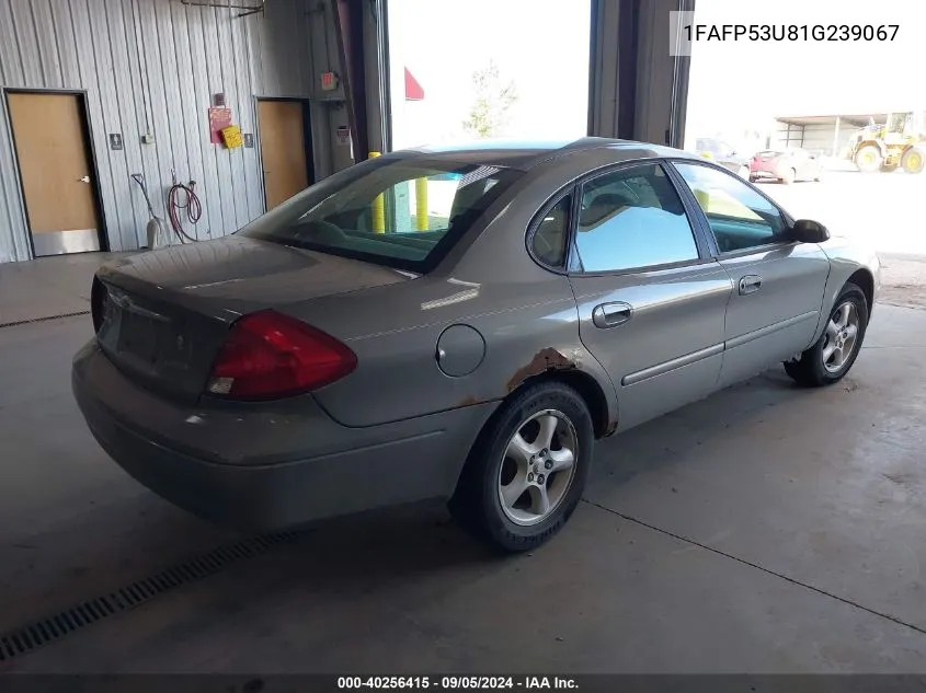 1FAFP53U81G239067 2001 Ford Taurus Se