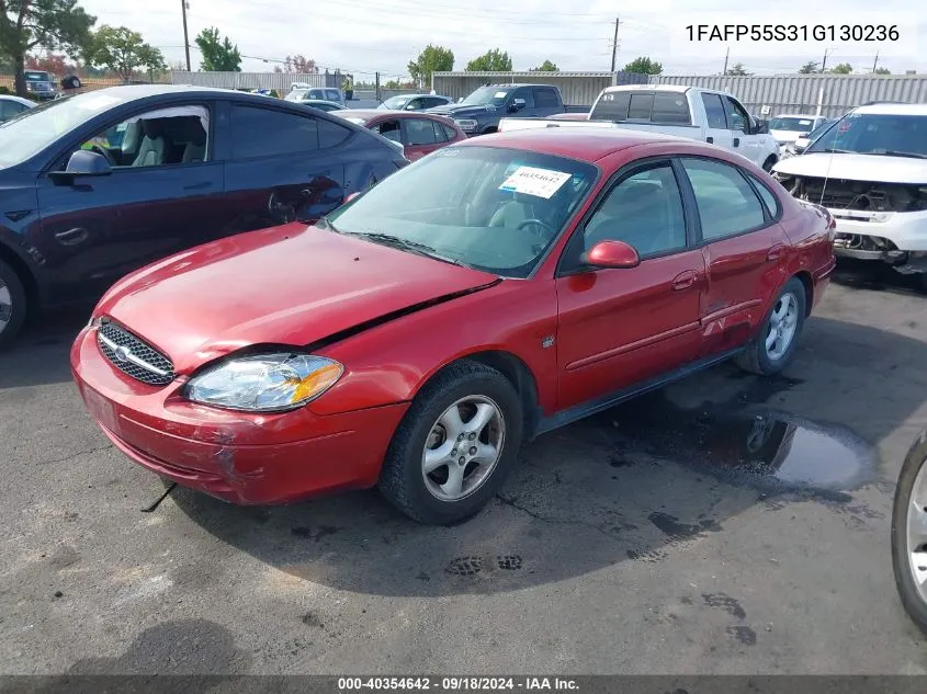 1FAFP55S31G130236 2001 Ford Taurus Ses