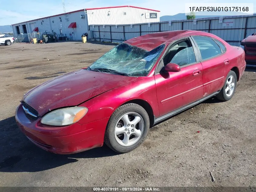 2001 Ford Taurus Se VIN: 1FAFP53U01G175168 Lot: 40379191