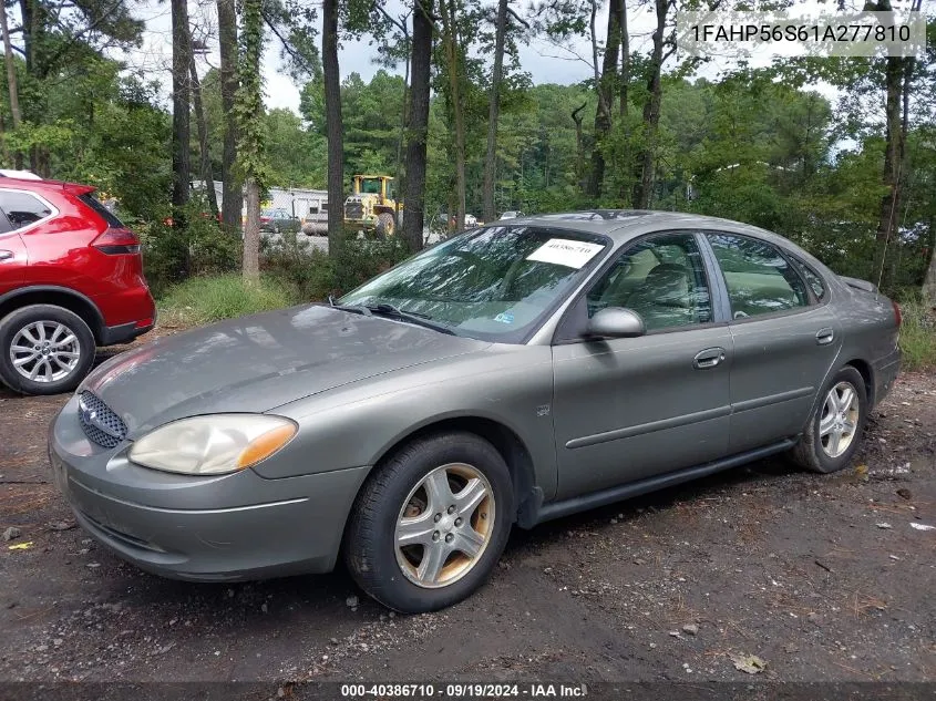 2001 Ford Taurus Sel VIN: 1FAHP56S61A277810 Lot: 40386710