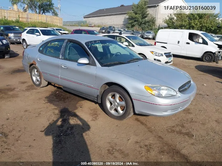 1FAFP53U21G160039 2001 Ford Taurus Se