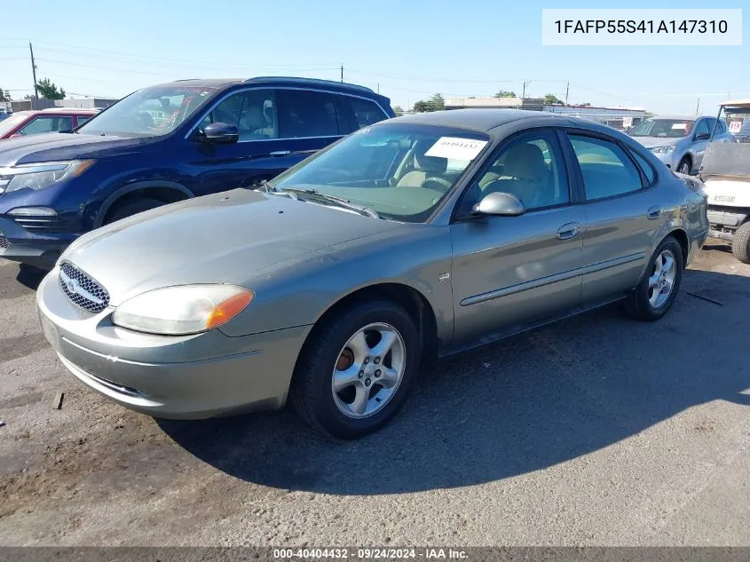 2001 Ford Taurus Ses VIN: 1FAFP55S41A147310 Lot: 40404432