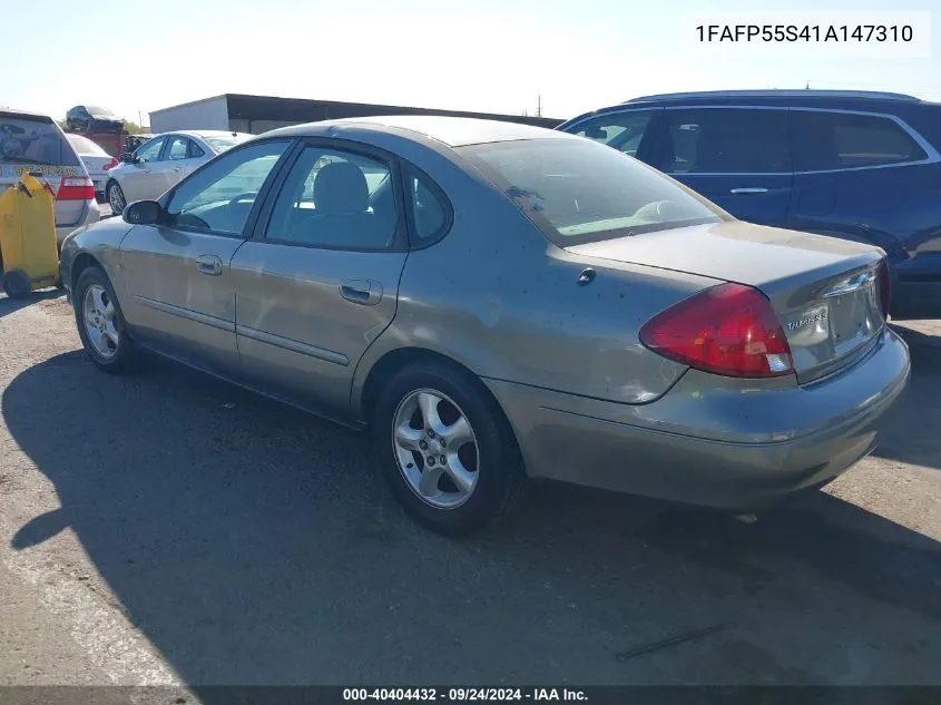 1FAFP55S41A147310 2001 Ford Taurus Ses