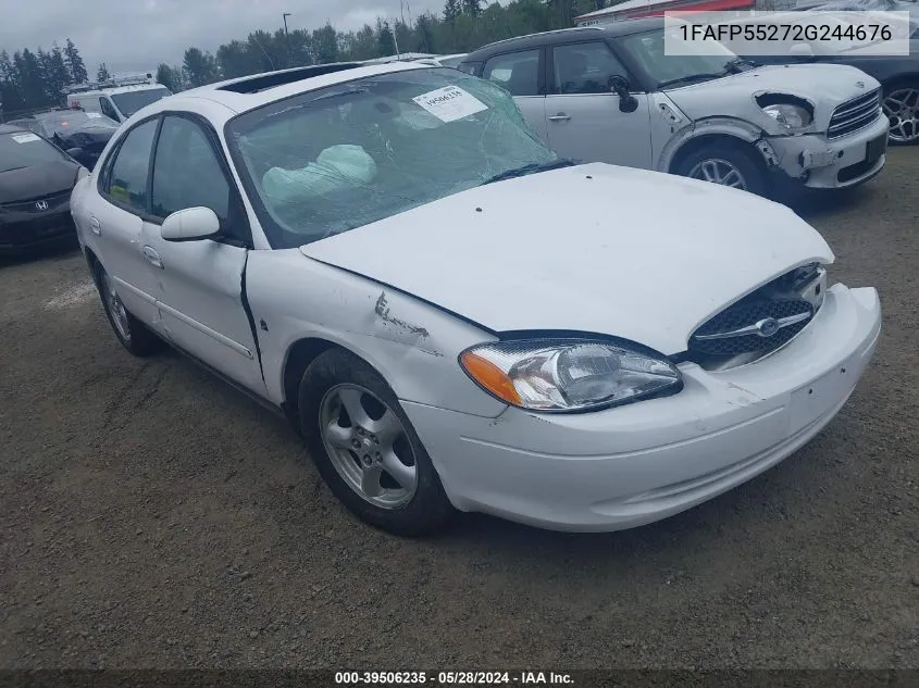 1FAFP55272G244676 2002 Ford Taurus Ses