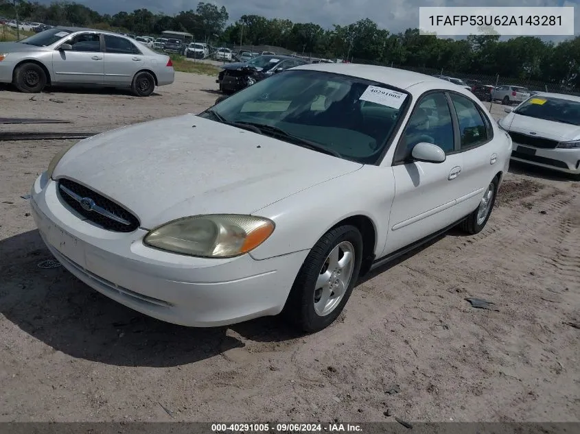 1FAFP53U62A143281 2002 Ford Taurus Se