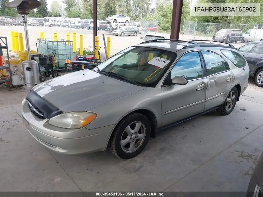 2003 Ford Taurus Se VIN: 1FAHP58U83A165902 Lot: 39453196