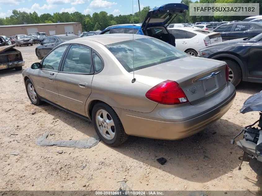 1FAFP55UX3A271182 2003 Ford Taurus Ses