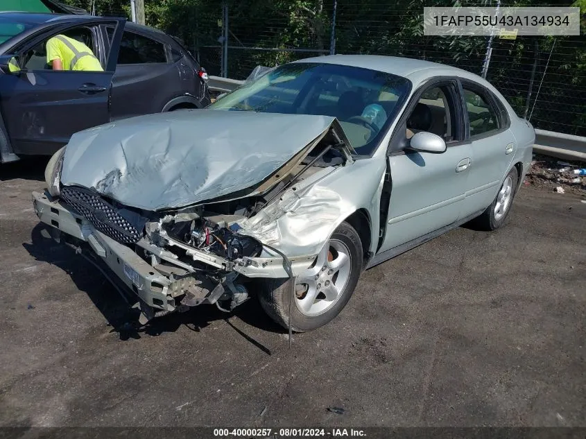 1FAFP55U43A134934 2003 Ford Taurus Ses