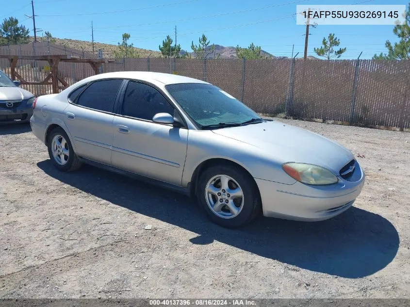 1FAFP55U93G269145 2003 Ford Taurus Ses