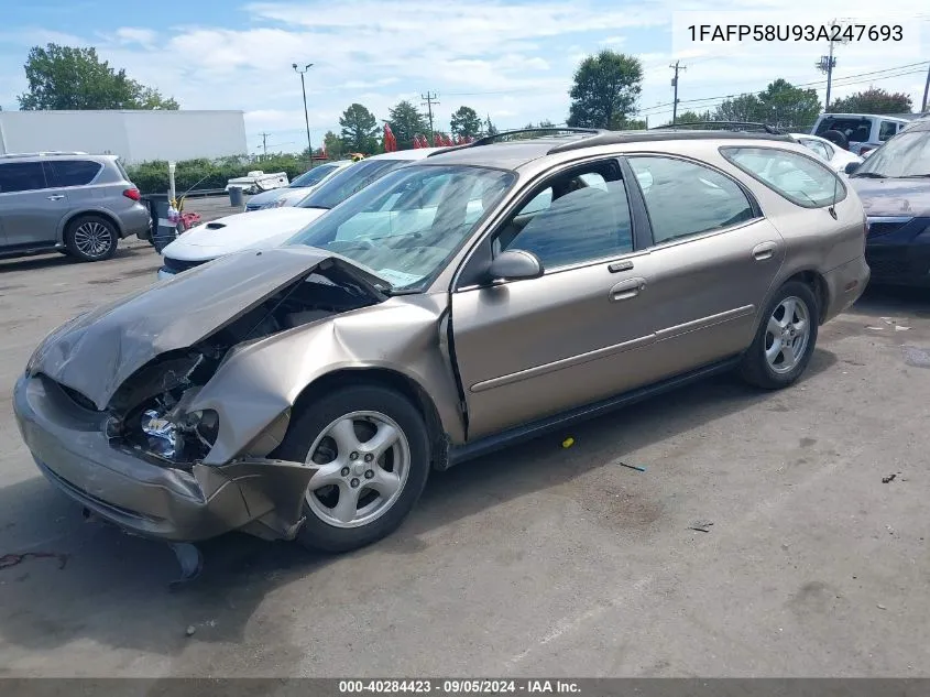 1FAFP58U93A247693 2003 Ford Taurus Se