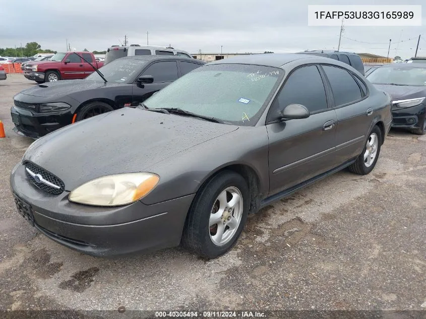 1FAFP53U83G165989 2003 Ford Taurus Se/Se Standard