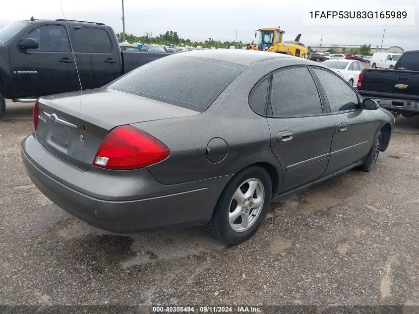 1FAFP53U83G165989 2003 Ford Taurus Se/Se Standard