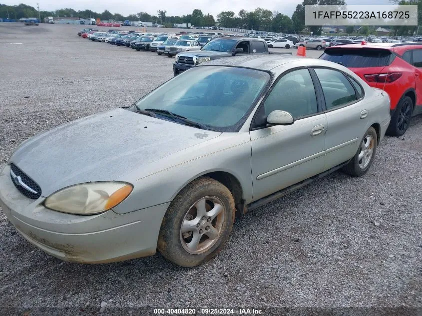 2003 Ford Taurus Ses VIN: 1FAFP55223A168725 Lot: 40404820