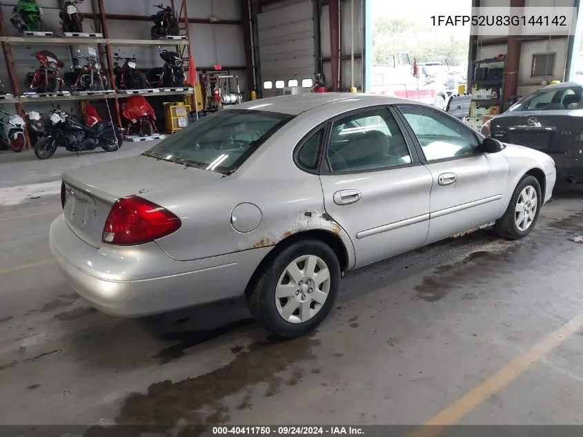 1FAFP52U83G144142 2003 Ford Taurus Lx