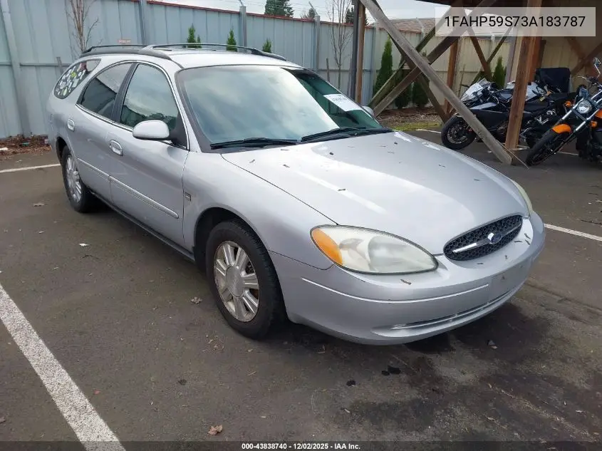 1FAHP59S73A183787 2003 Ford Taurus Sel