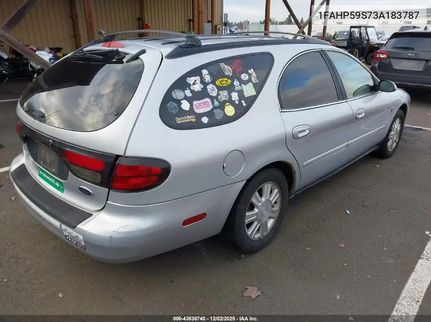 1FAHP59S73A183787 2003 Ford Taurus Sel