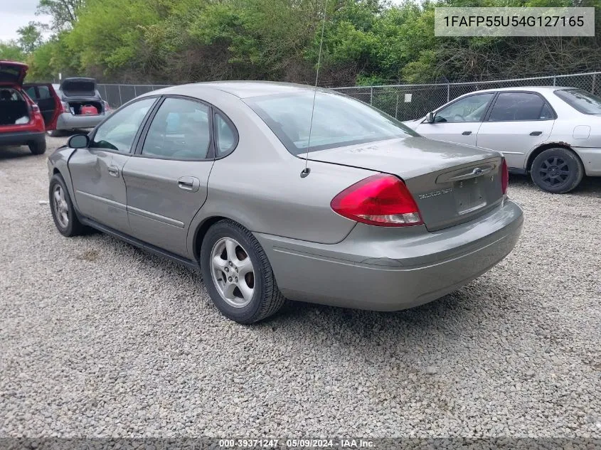 2004 Ford Taurus Ses VIN: 1FAFP55U54G127165 Lot: 39371247