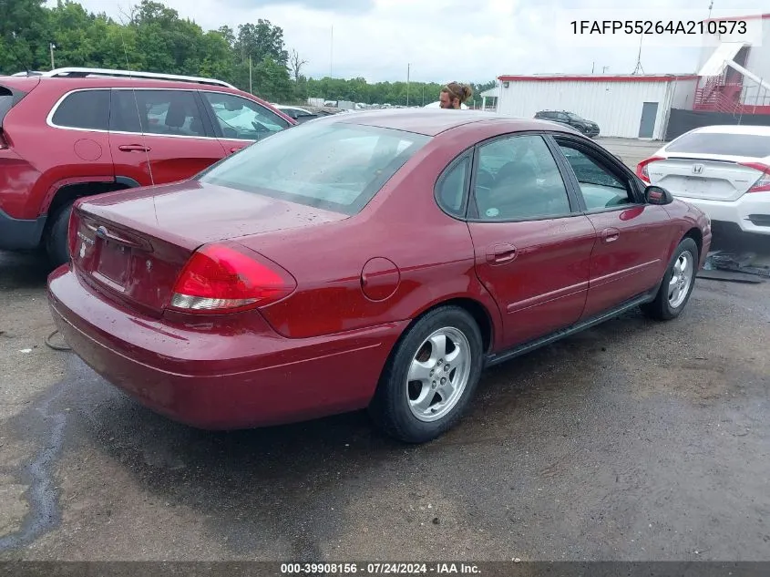 2004 Ford Taurus Ses VIN: 1FAFP55264A210573 Lot: 39908156