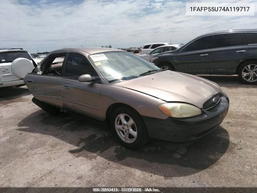 1FAFP55U74A119717 2004 Ford Taurus Ses