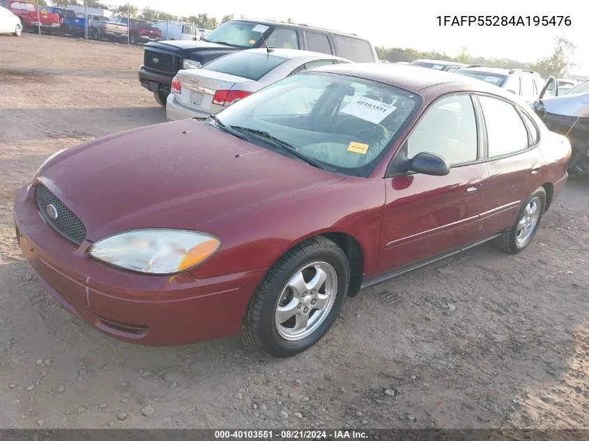 1FAFP55284A195476 2004 Ford Taurus Ses