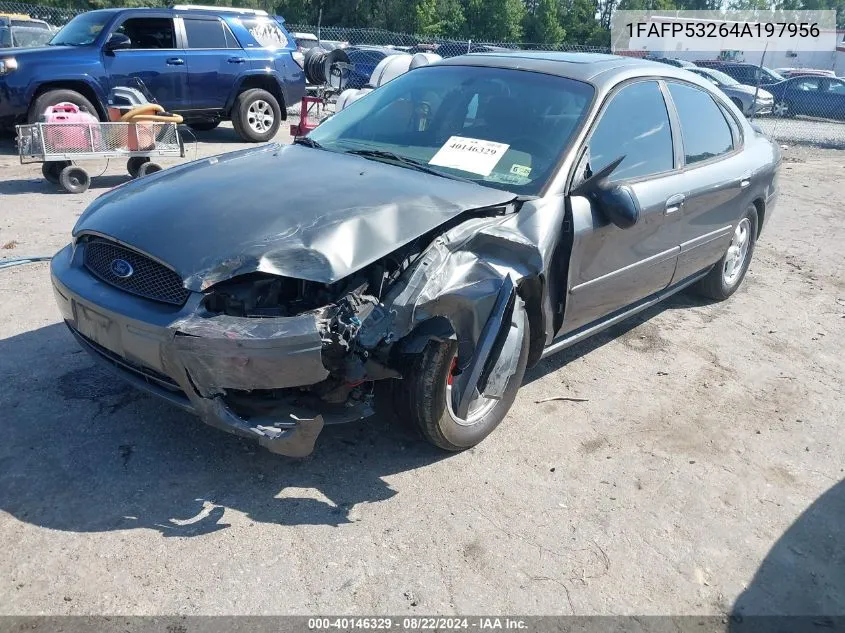 1FAFP53264A197956 2004 Ford Taurus Se