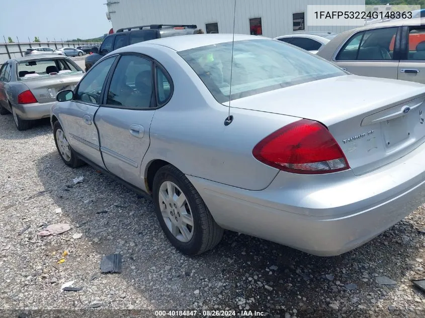 1FAFP53224G148363 2004 Ford Taurus Se